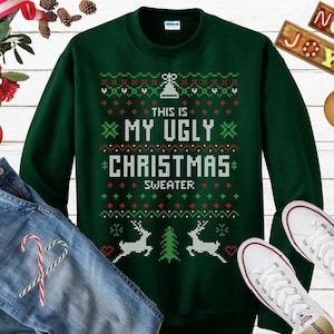 Geology store christmas sweater