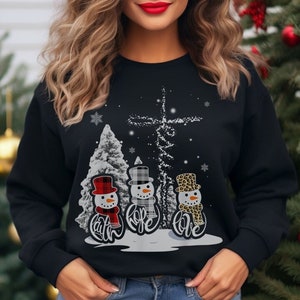 Jesus Faith Hope Love Christmas Sweater Jesus Cross Sweater Snowman Christian Shirt Christian Christmas Gift Jesus Christ Christmas Hoodie