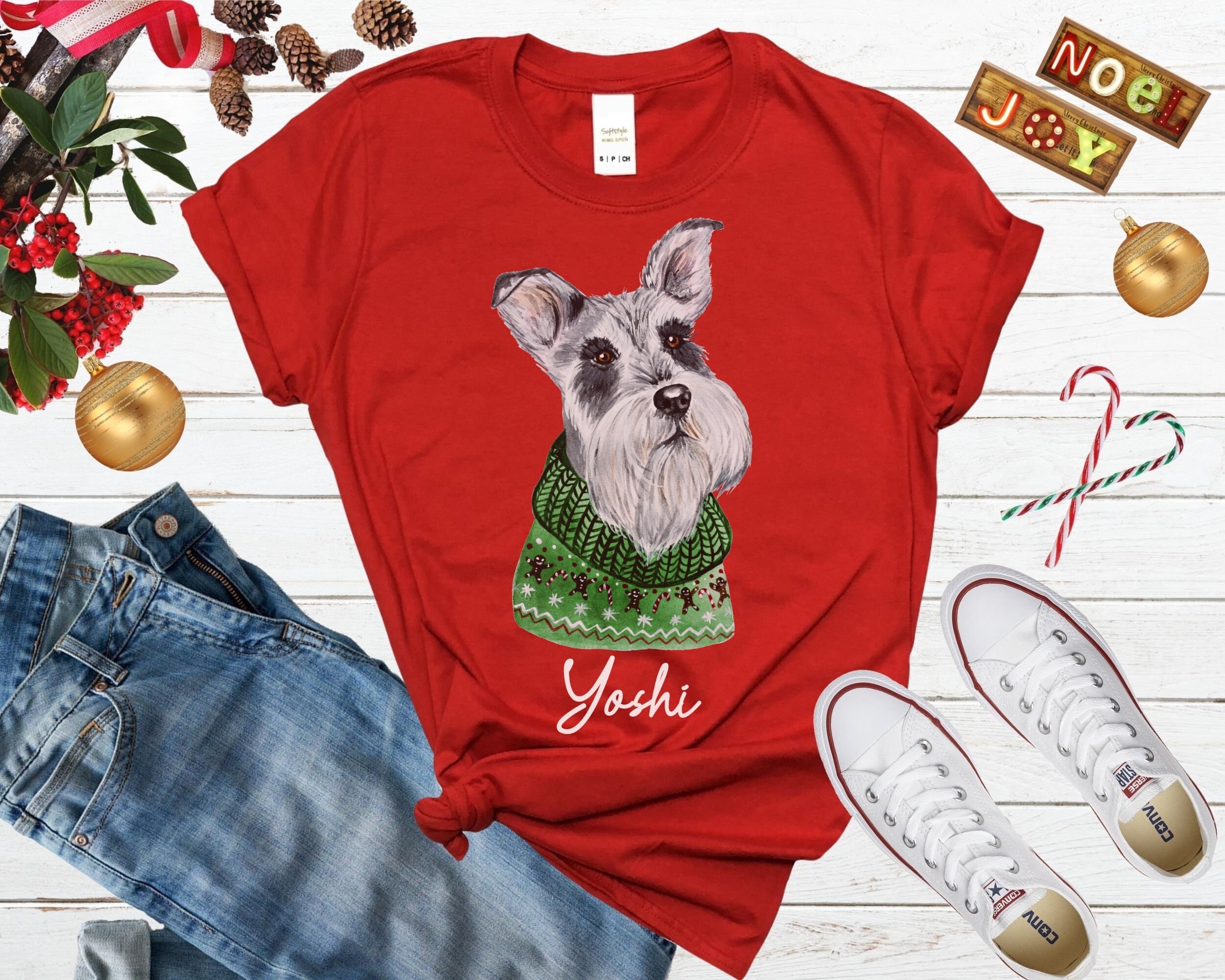 schnauzer christmas jumpers