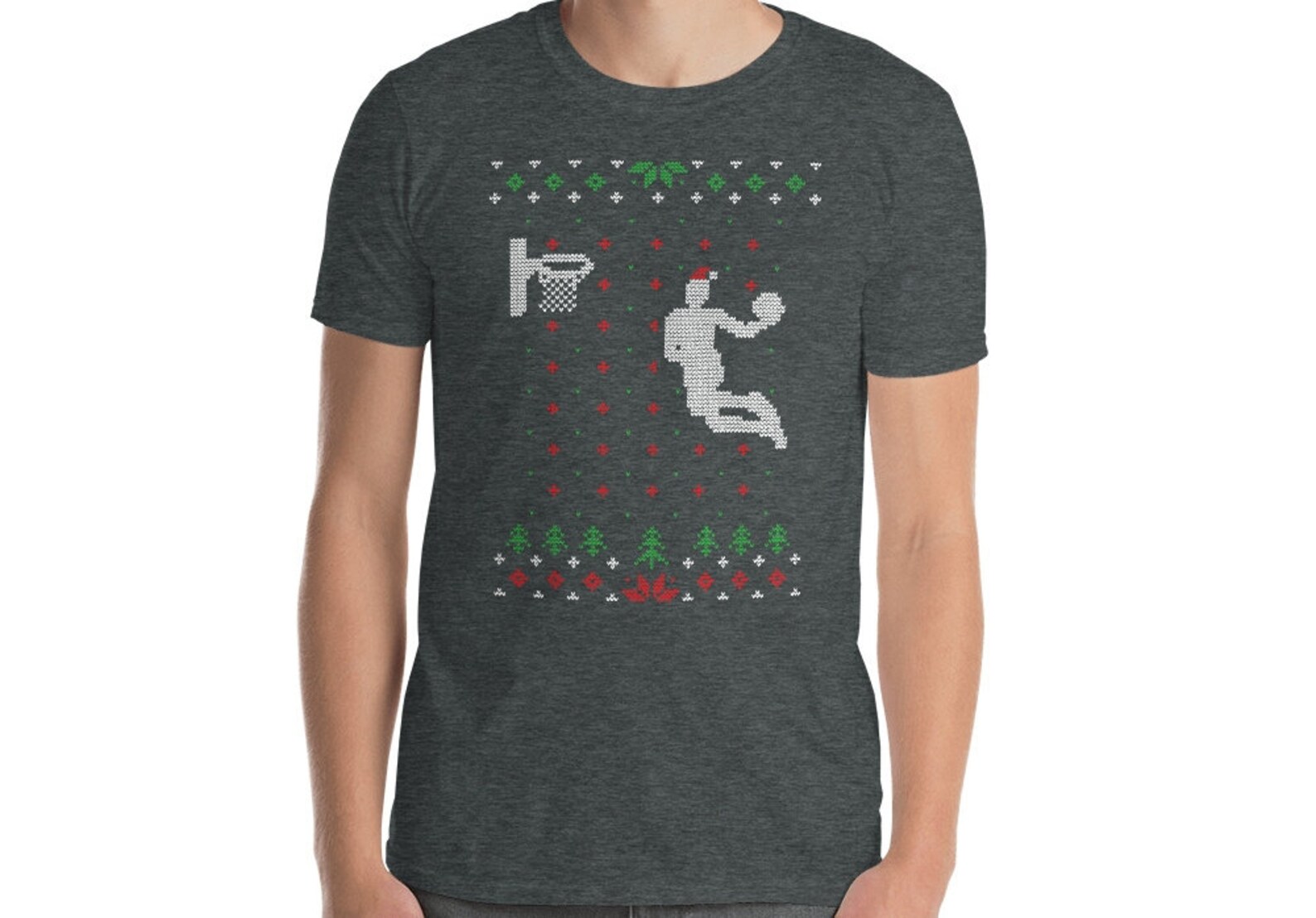 dunk ugly christmas sweater