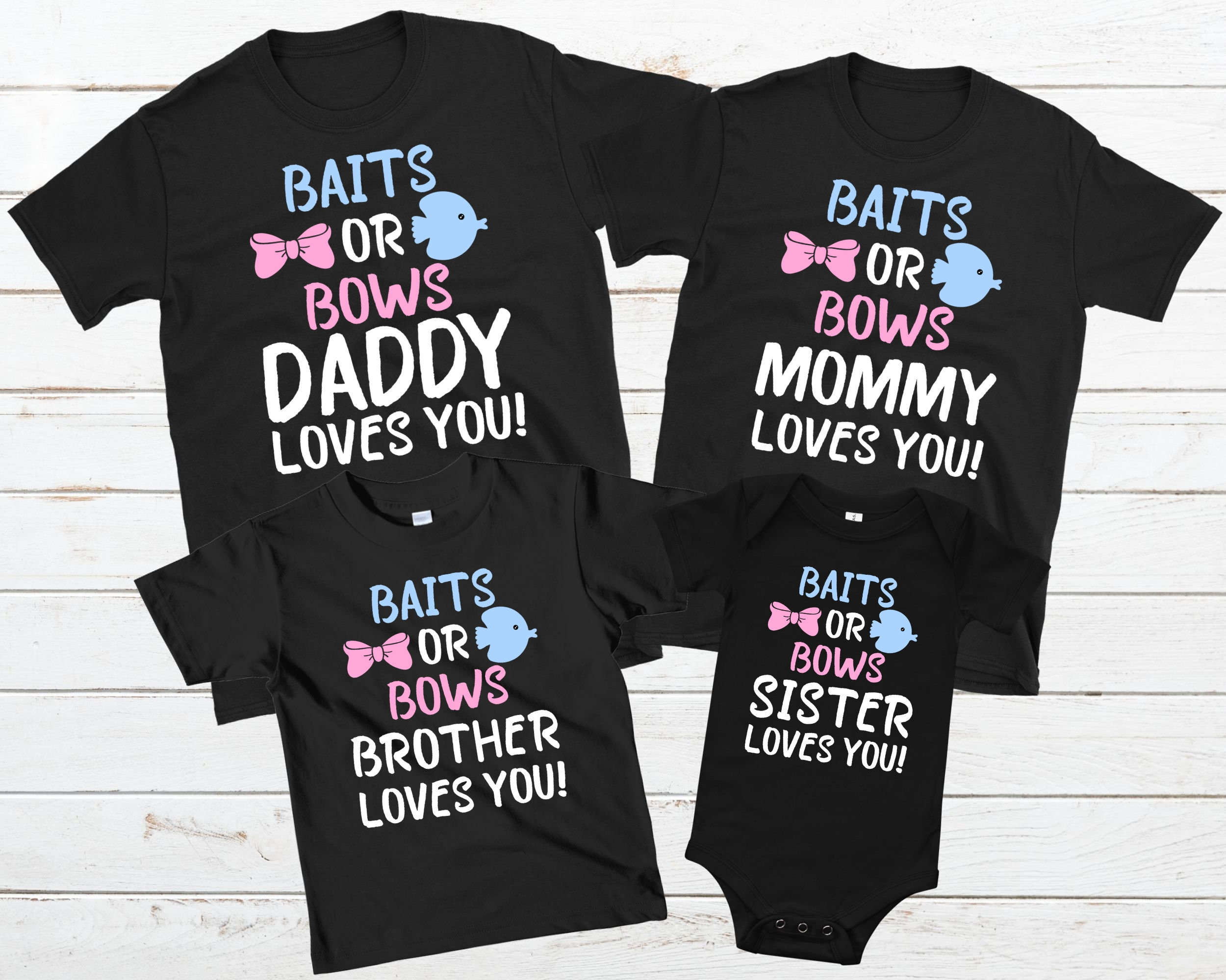 Paper Paper & Party Supplies Fishing Gender Reveal Invitation Bait or