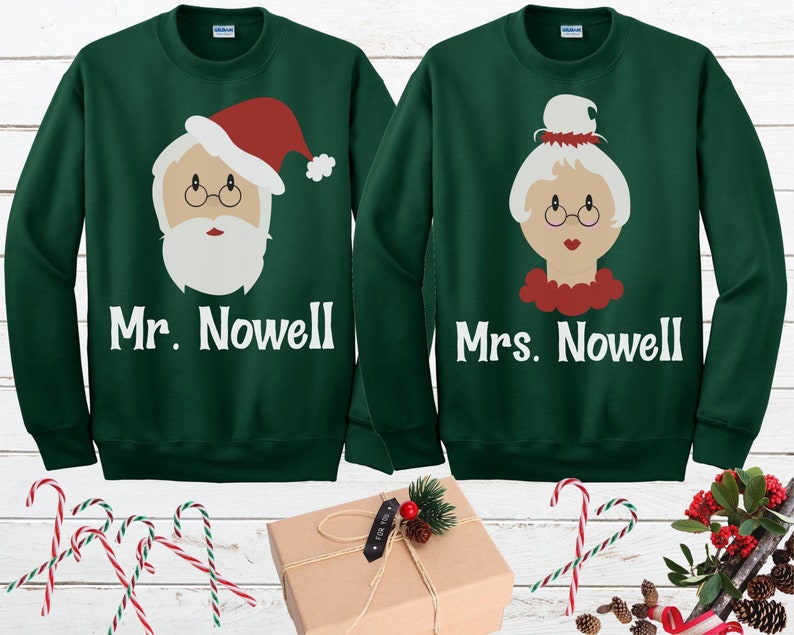 Mrs Santa Ugly Christmas Sweater 