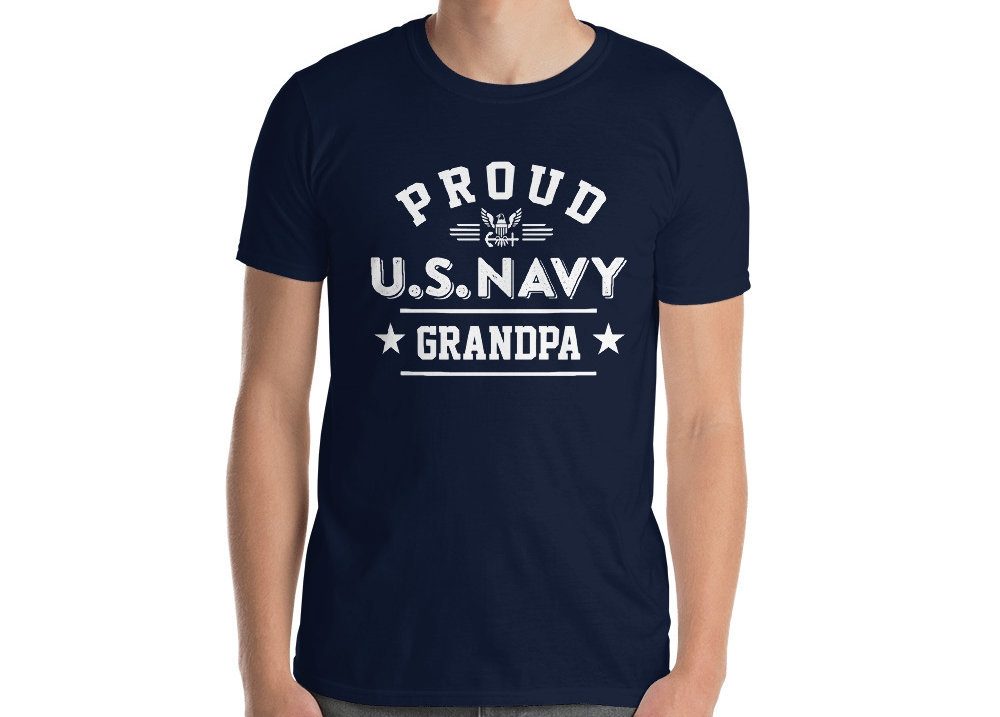 Proud US Navy Grandpa Tshirt Hoodie 