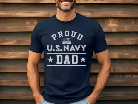 Proud Navy Dad Patriotic Sailor Shirt Fathers Day Proud Navy Dad Patriotic Sailor Shirt Fathers Day