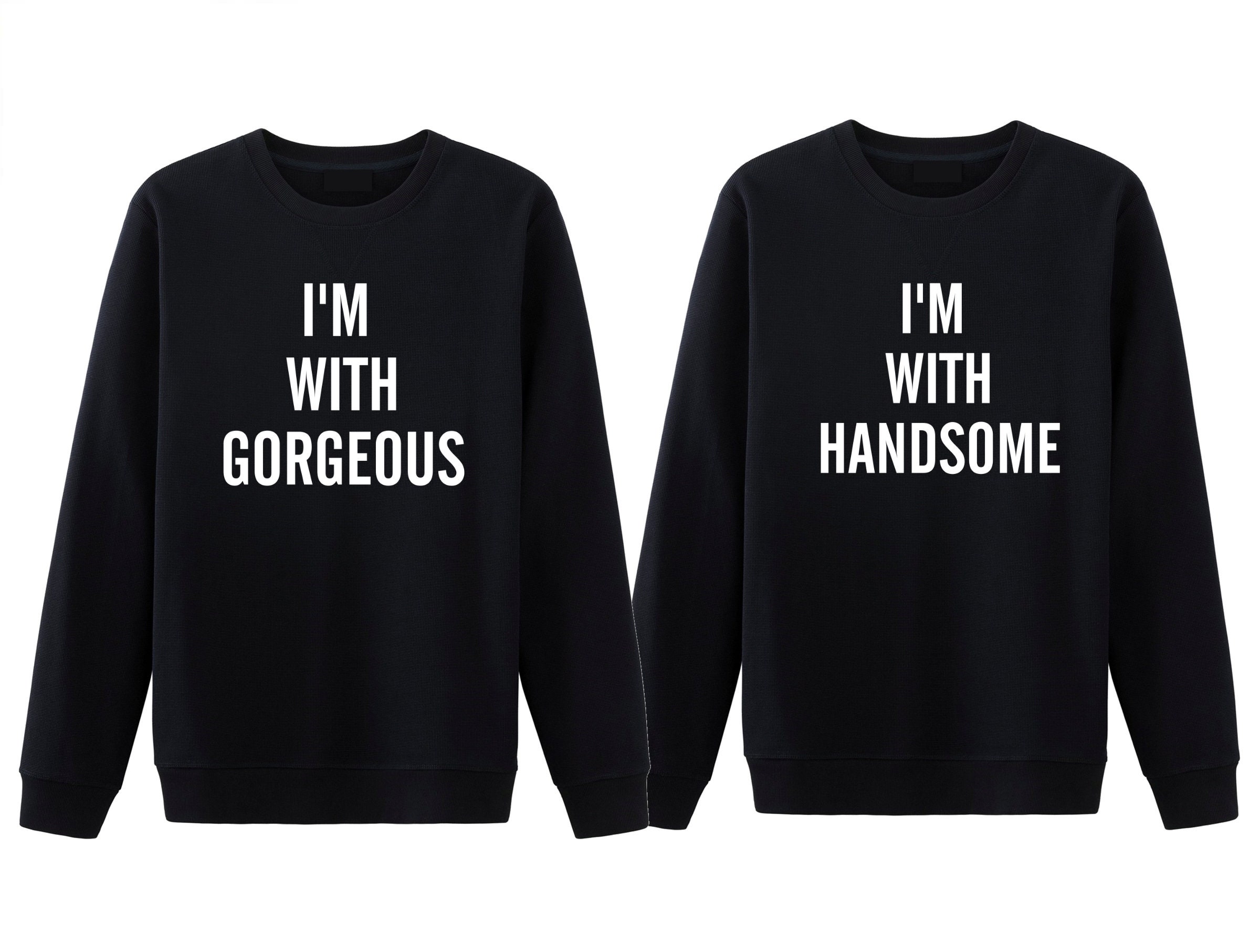 customized couple sweatshirts