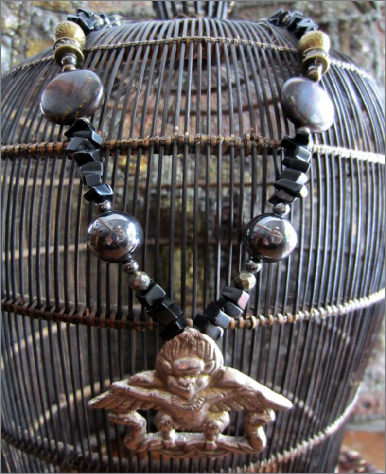 Onyx Tibetan Necklace