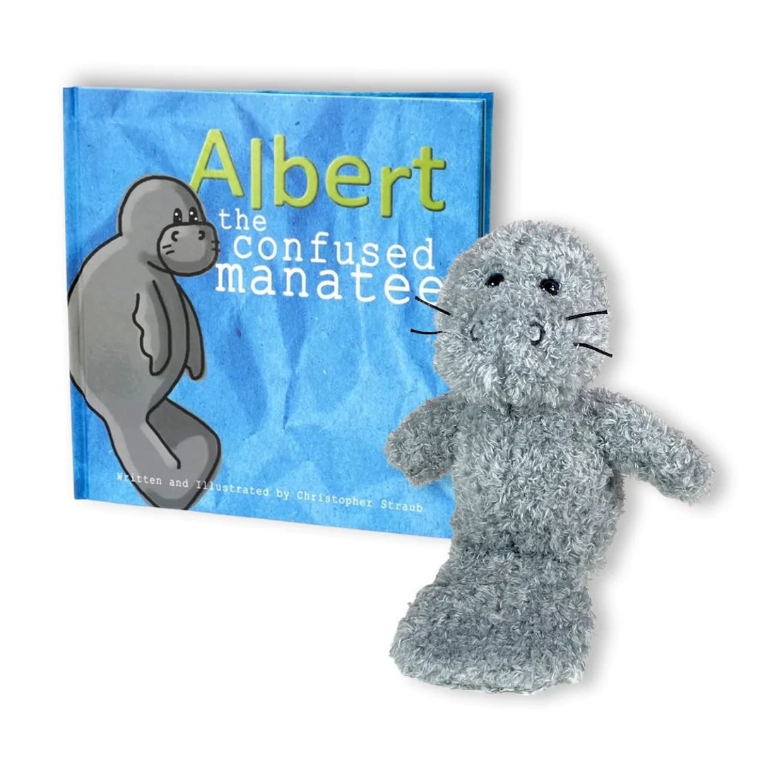 Albert the Confused Manatee Children's Book and Plush Toy by ...