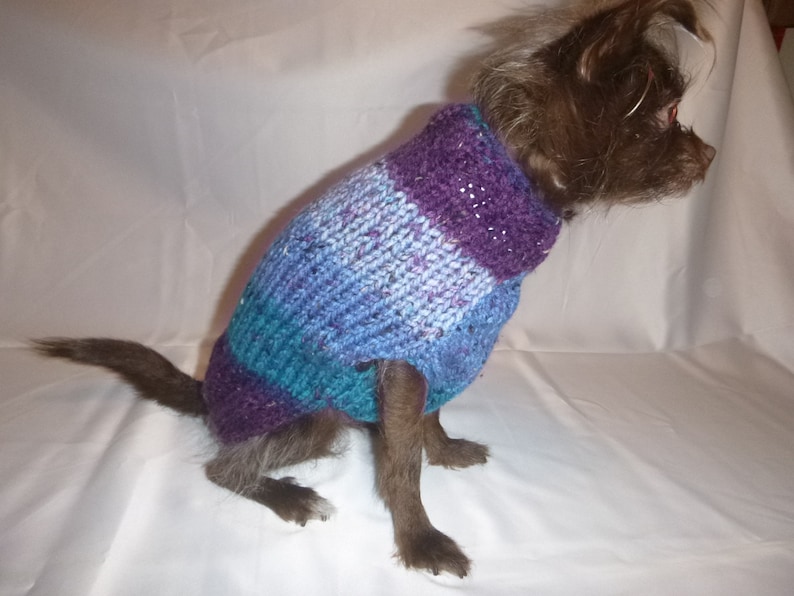 Hand Knit Dog Sweaternew COLORS Etsy