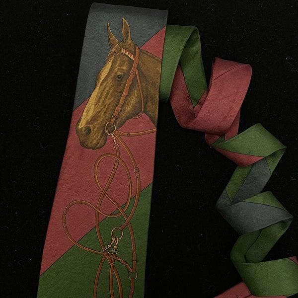 mens horse racing ties