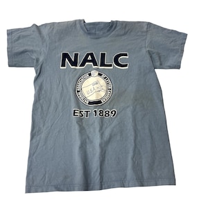 Vintage 80 90's Windjammer NALC National Association Letter Carriers USPS Camiseta L
