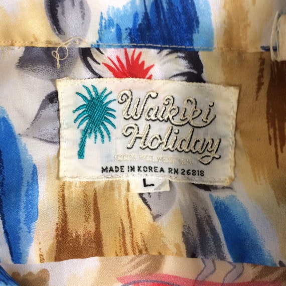 mj Vintage Vtg 60's Waikiki Holiday Men MoD SAILI… - image 3