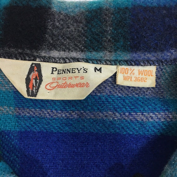 Vintage 1940's 50's Penney's Sports Men's Blue PL… - image 3