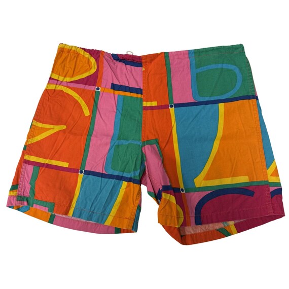 Vintage 80 90's Original JAMS Surf Line Men's GEOMETRIC Numbers