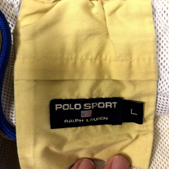 Vintage 80 90's POLO SPORT Swim Shorts Ralph Laur… - image 4