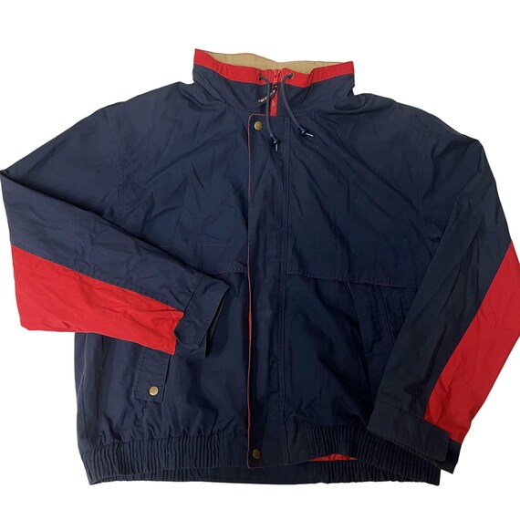 Vintage 80's Mcgregor Men's Blue Red COLOR BLOCK Outdoor