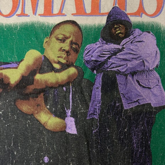 Vintage RETRO 90's B.I.G. The Notorious BIGGIE SM… - image 4