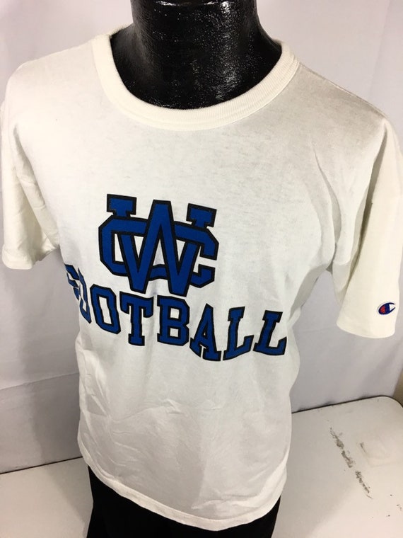 80s illinois フットボールT XL グレー USA製 Champion Baseball Shirt