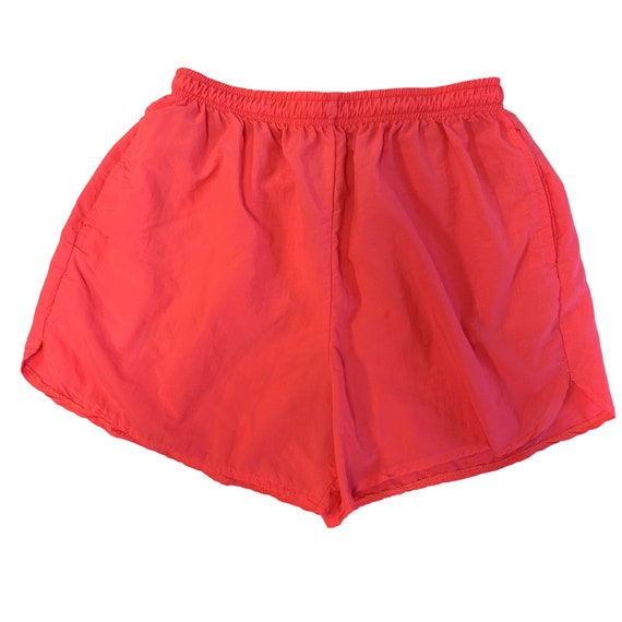 Vintage 80 90's SunRays NEON PINK Coral Athletic G