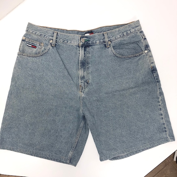 Vintage 90's Tommy Hilfiger Men Blue Jeans DEMIN … - image 1