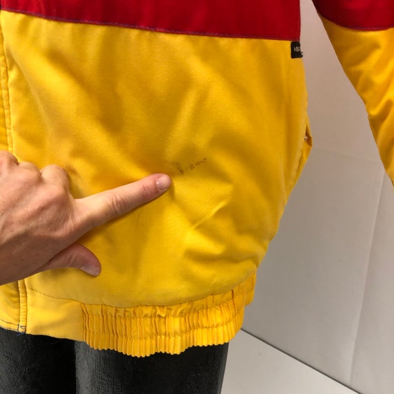 90svintageProprayerNFLSF49ERS中綿ジャケットブルゾン VTG 90s Andy Johns Colorful Full Zip Anorak Windbreaker