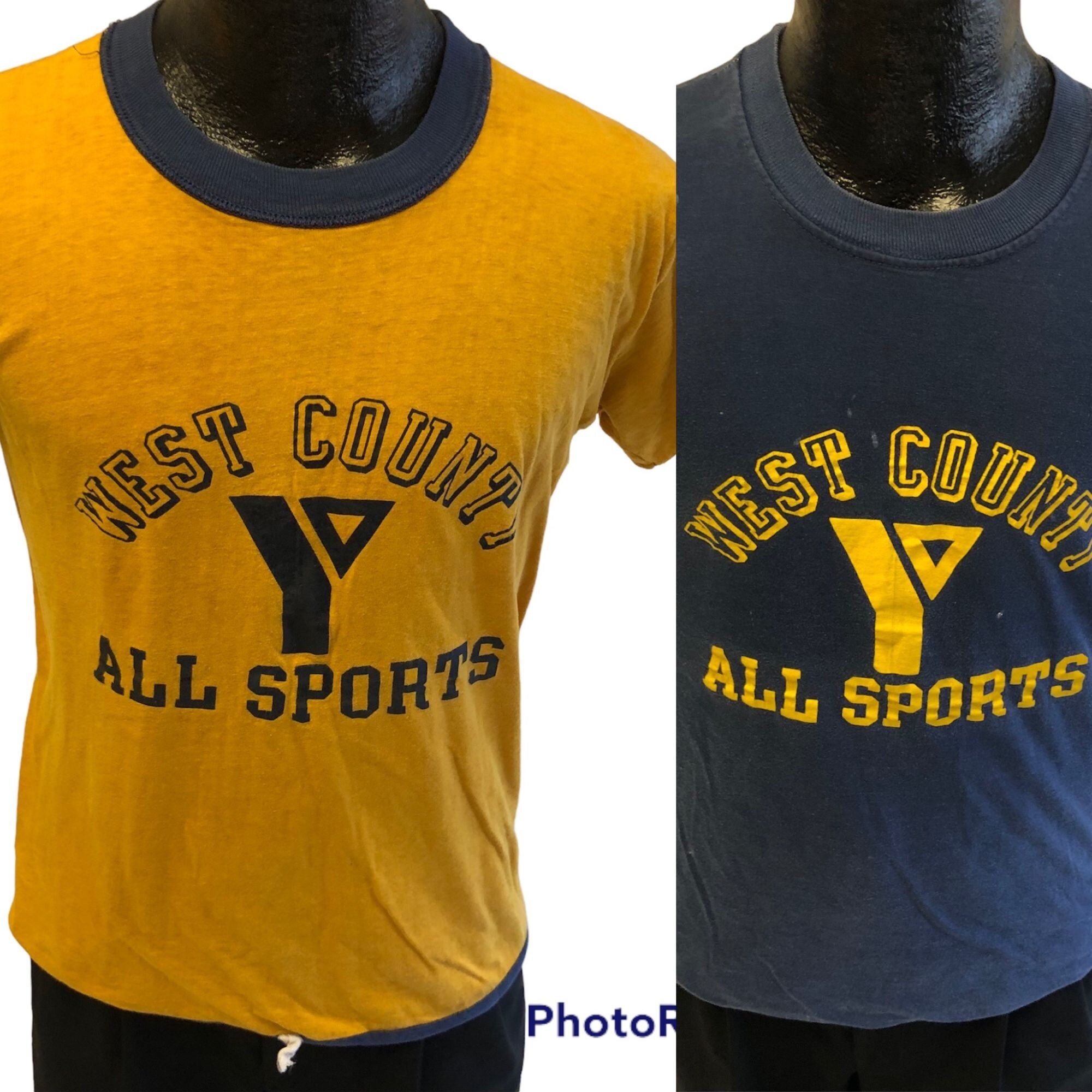 Yellow and Blue Reversible Tshirt - Etsy New Zealand