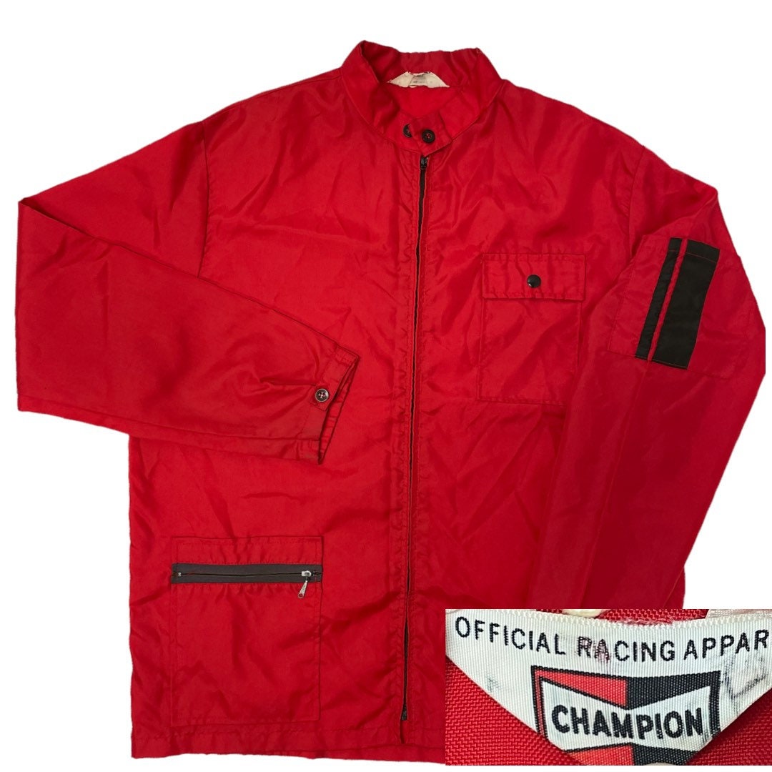 Champion - 新品 希少M Champion golf USA jacket プロ仕様モデル赤 新品 希少M Champion golf USA jacket プロ着用モデル赤 - メルカリ