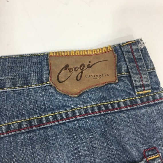 Vintage 90's Coogi Men Blue Jeans Embroidered Nat… - image 9
