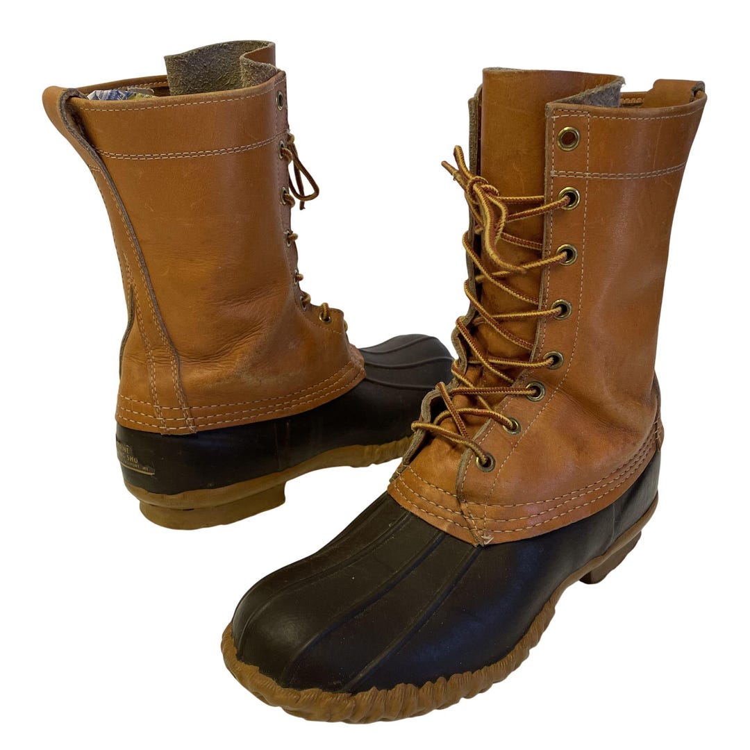 Vintage LL BEAN Duck Boots Men display picture 1