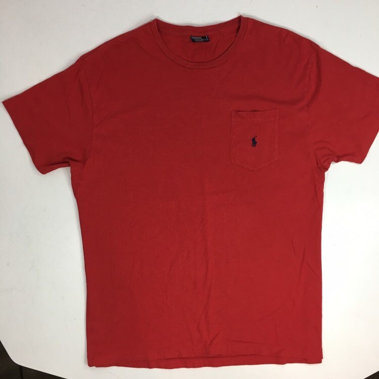 Vtg Old School 90's Ralph Lauren Red POLO Logo Rider - Etsy