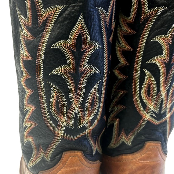 Tony Lama 17" Men's Brown Leather Cowboy Western … - image 10
