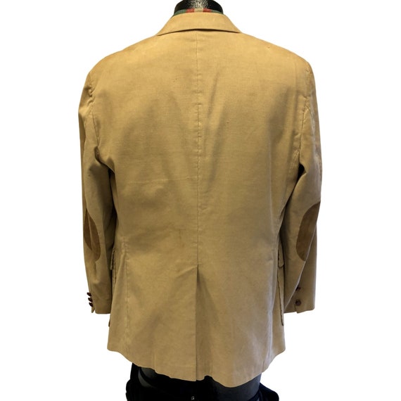 Vintage 70's Levis Men's Tan SHOOTING Sport Coat … - image 5