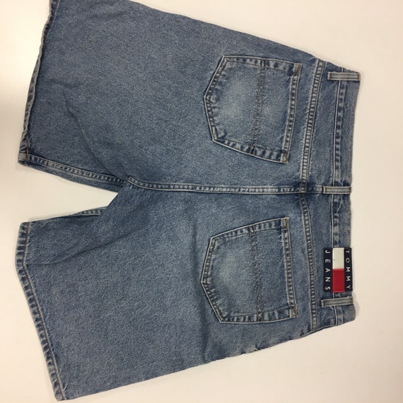 Vintage 90's Tommy Hilfiger Men Blue Jeans DEMIN … - image 3