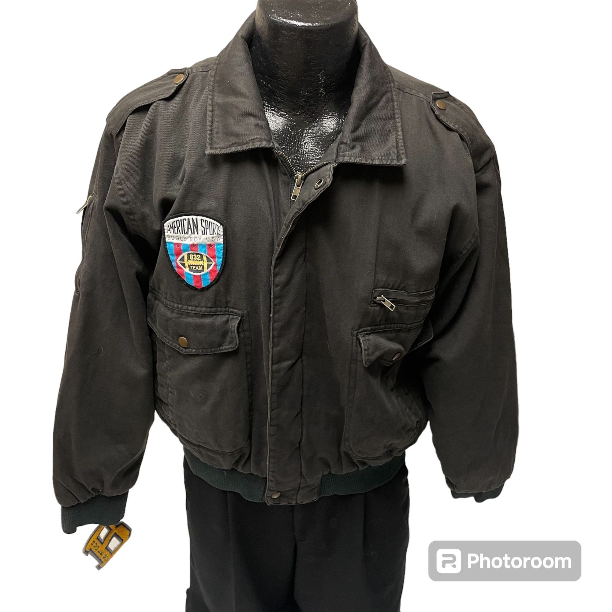 ジャケット・アウター 90s archive BUGLE BOY leather jacket A-2 90s archive BUGLE BOY leather jacket A-2 Bugle Boy 90S/G1/A2/Back