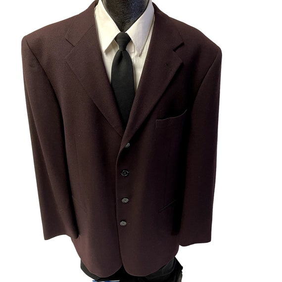 Vintage  Monsieur Givenchy Men WOOL Sport Coat 4 … - image 1
