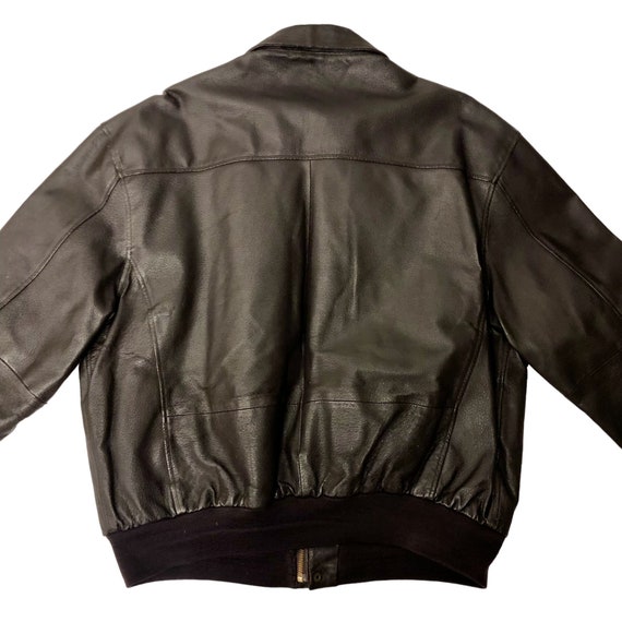 Vintage 80's Airborne Brown US Military USAF A2 Flight Vintage 80's Airborne Brown US Military USAF A2 Flight