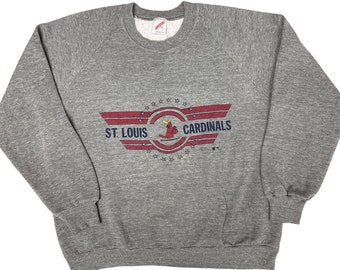 Vintage 80's Men's RAGLAN 50/50 Sweatshirt Shirt