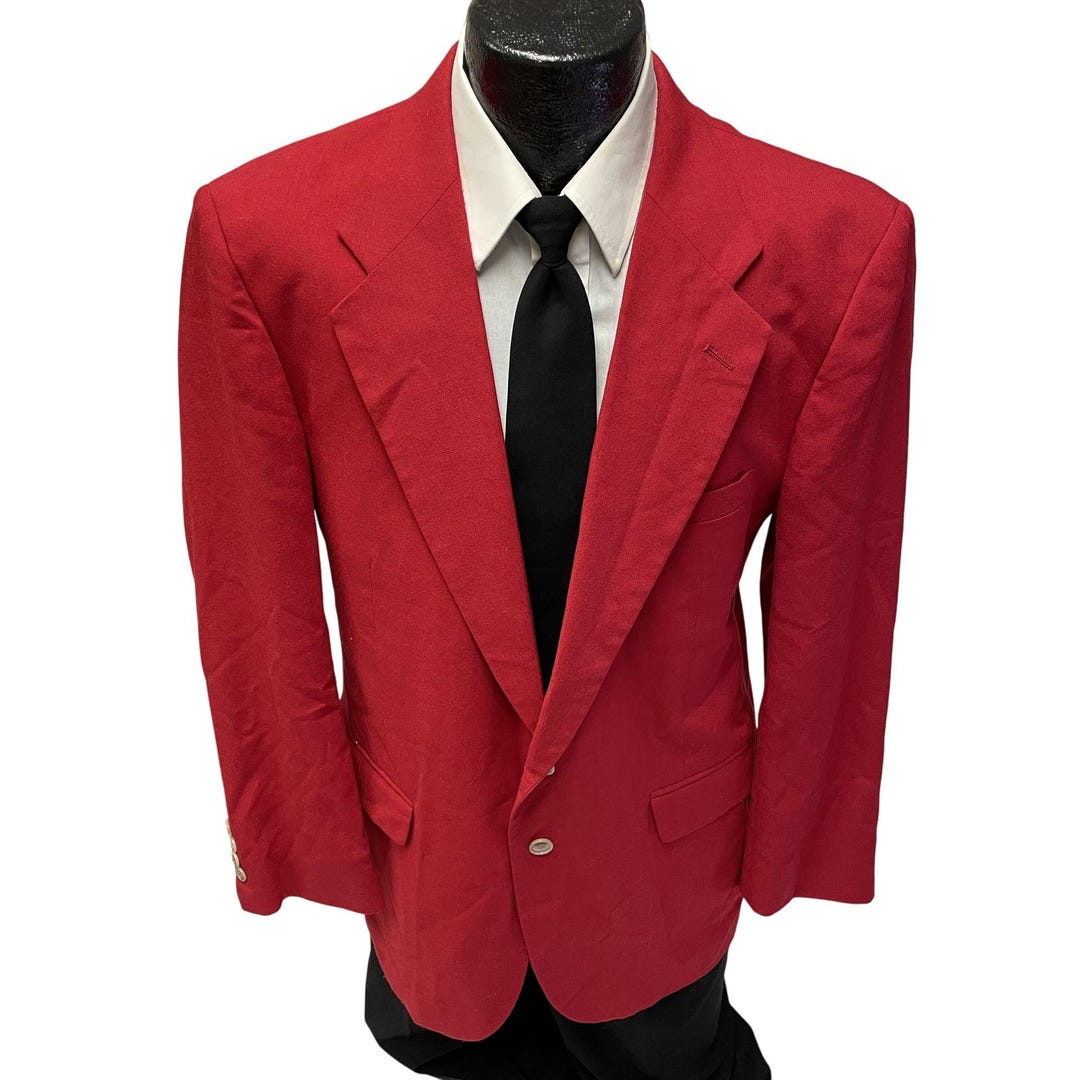 80s-90s VINTAGE バーガンディ スーツ M/M 赤　ダブルスーツ 80s-90s VINTAGE バーガンディ スーツ M/M 赤 ダブルスーツ