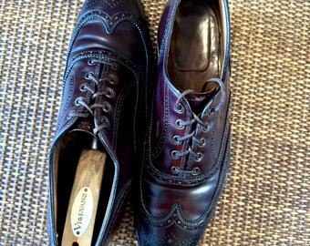 Alden X Brooks Brothers A764 Men's SHELL CORDOVAN Wing Tip