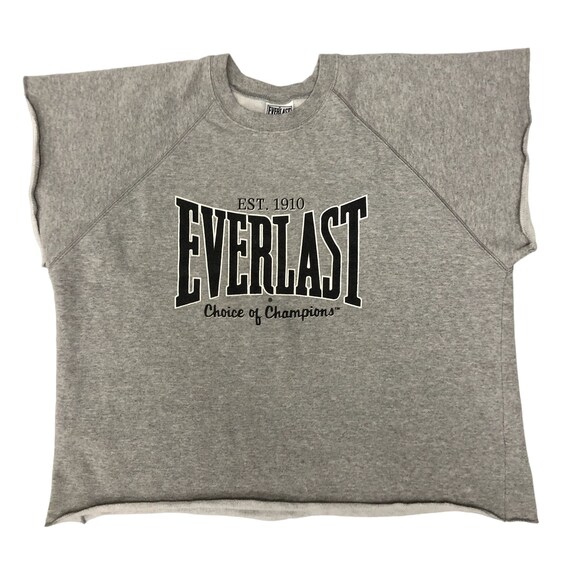 Vintage 80's Everlast USA Hombres Heather Gris BODYBUILDING Entrenamiento  Gimnasio BOXEO Raglan Sudadera Camisa -  México