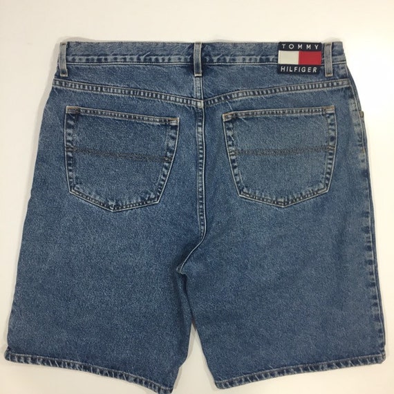 Vintage 90's Tommy Hilfiger Men Blue Jeans DEMIN … - image 5