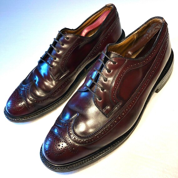 Vintage 60's Men's Burgundy Genuine SHELL CORDOVAN - Etsy