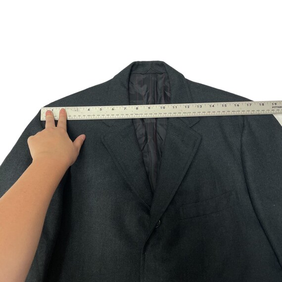 Vintage 50's Daytons Men's Navy Blue Sport Coat Wool Jacket 3 Btn