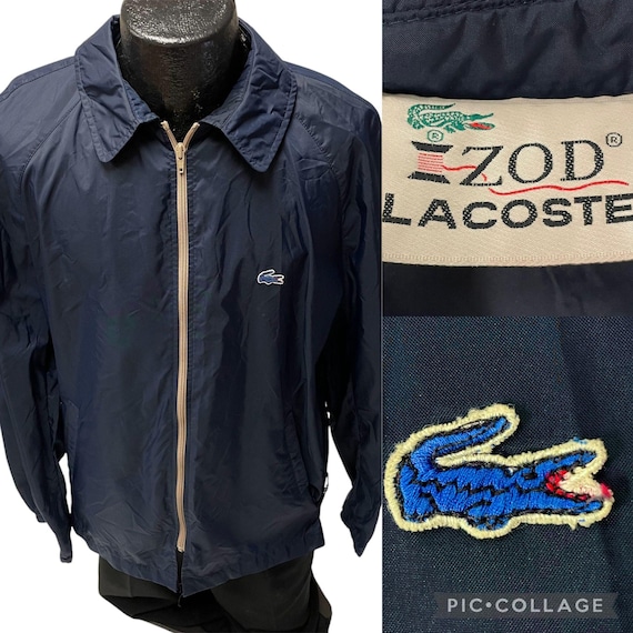 LACOSTE ジャケット　古着　ビンテージ　アメカジ 楽天市場】LACOSTE ラコステ ウィンドブレーカージャケット グリーン