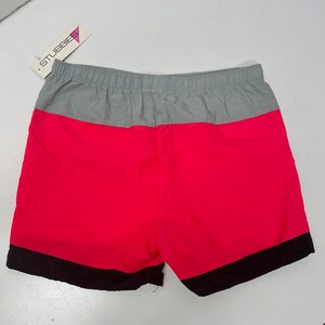 NOS New Vtg 80's Stubbies Men NEON Colorblock Swim TRUNKS Surf Skate ...