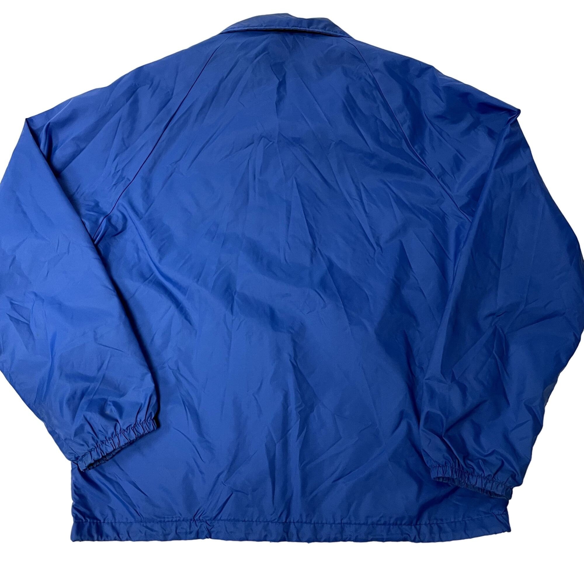 Vintage 70's Swingster Blue Nylon SNAP Windbreaker REED Tubular