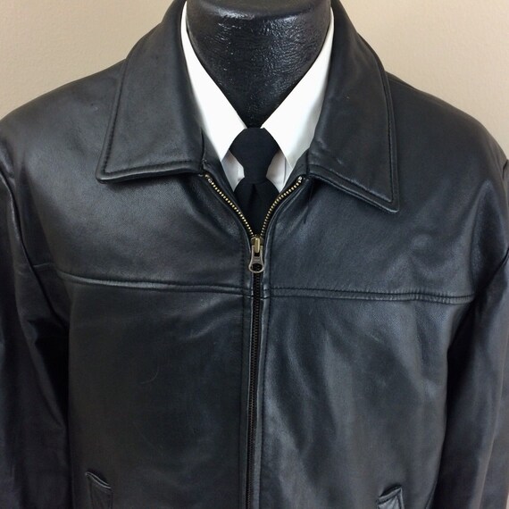 columbia men's leather jacket