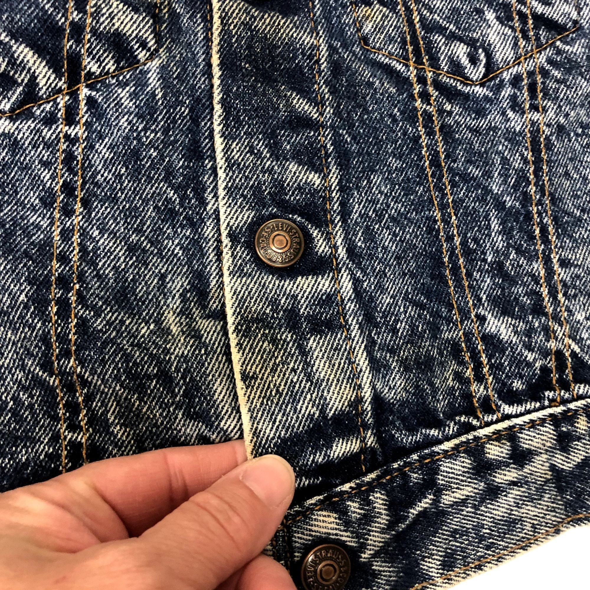 人気商品の中古品・新品・未使用品 Levis Little 80's Vintage USA Denim WASH ACID Kids Toddler ボトムス