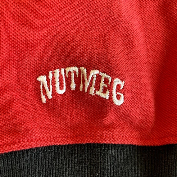 Vintage 90's Nutmeg Mills Men's Red Black CHICAGO… - image 9