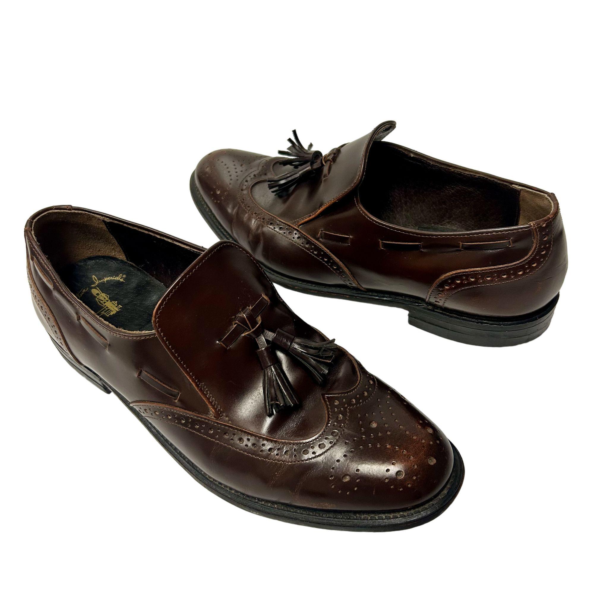 Vintage Executive Imperials by Mason Oxblood Tassel Loafers Men\'s Size 7.5 D Allen Edmonds Ethan Tassel Loafers Men main image 2