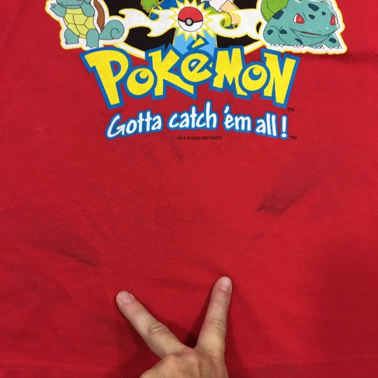 Vintage Pokemon Nintendo Gotta Catch 'em All Red Pikachu